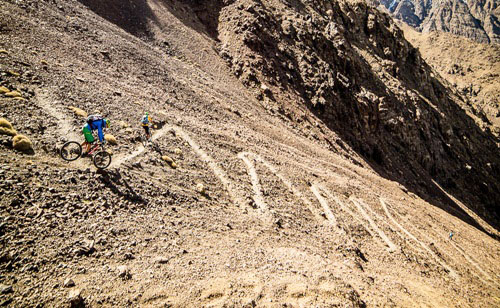 single track mountain bike in morocco 6-days