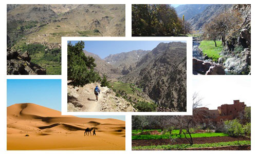 3 High Atlas Valleys Trek & - 3 Days Morocco Desert Dunes Trip 